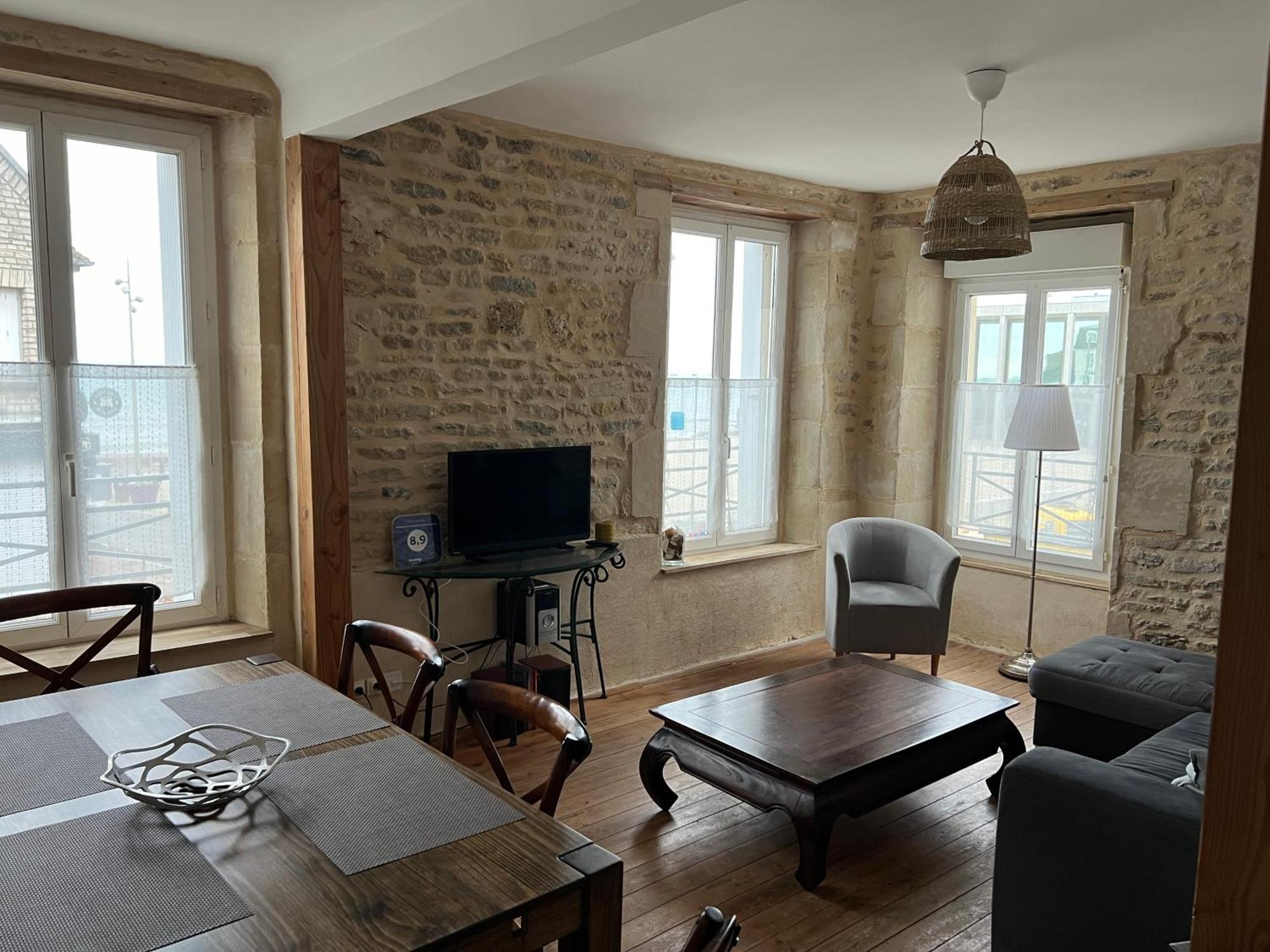 Appartement 3 Pieces Bord De Mer Place Du 6 Juin Arromanches-les-Bains Exterior foto